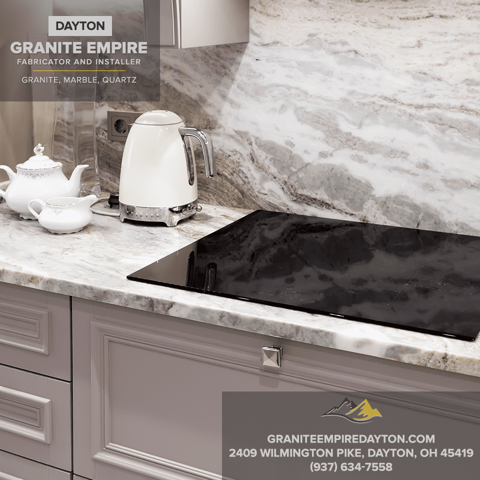 Elevate your space with marble from Granite Empire of Dayton