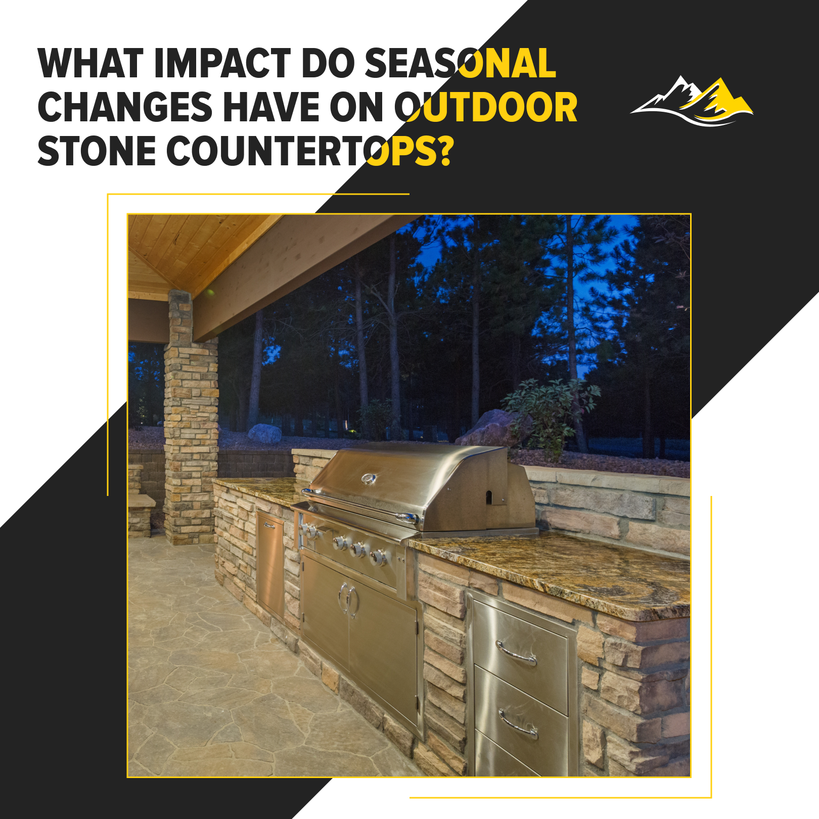 From Summer Heat to Winter Frost: How Seasonal Shifts Affect Your Stone Countertops