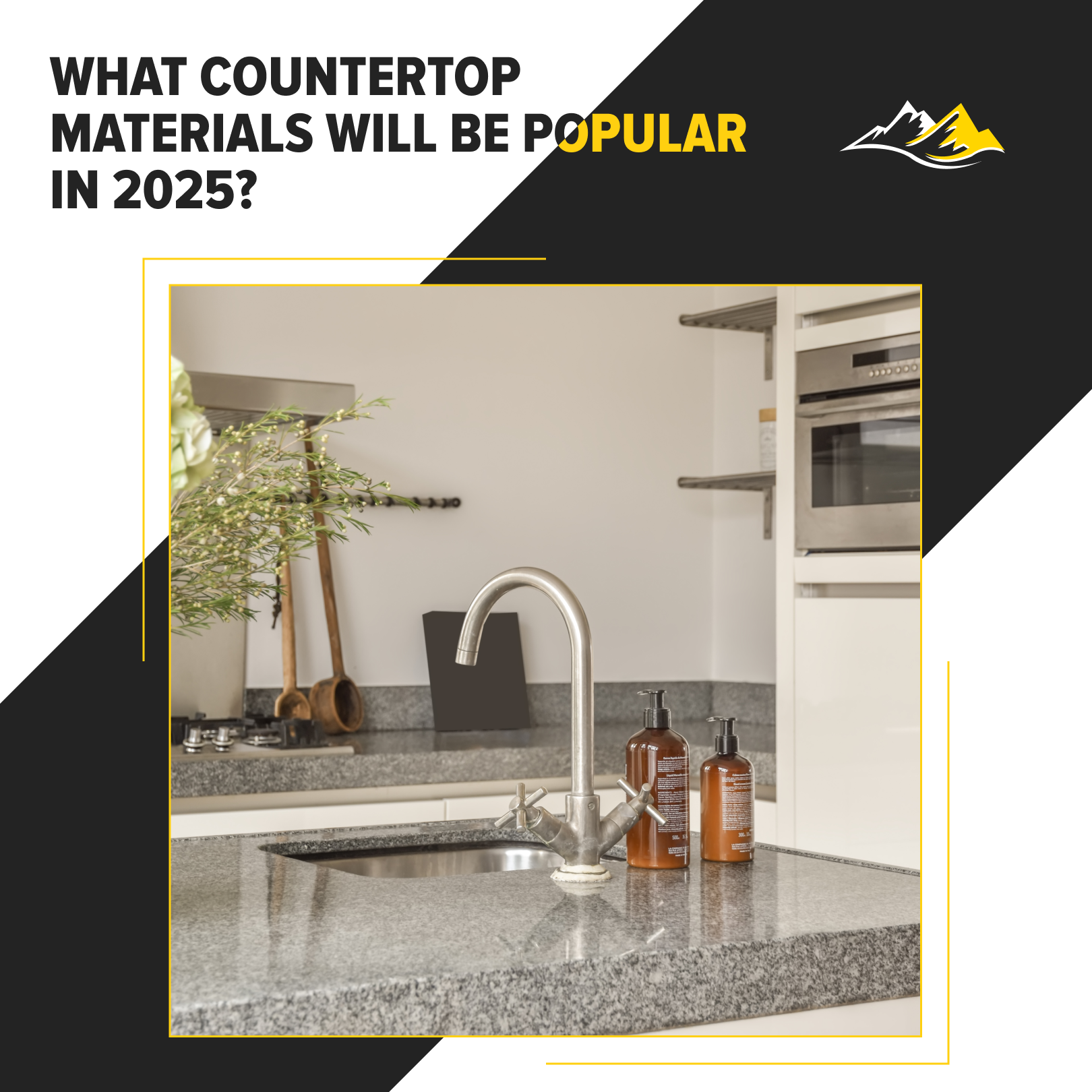 Countertop Material Trends for 2025: What’s In and What’s Out