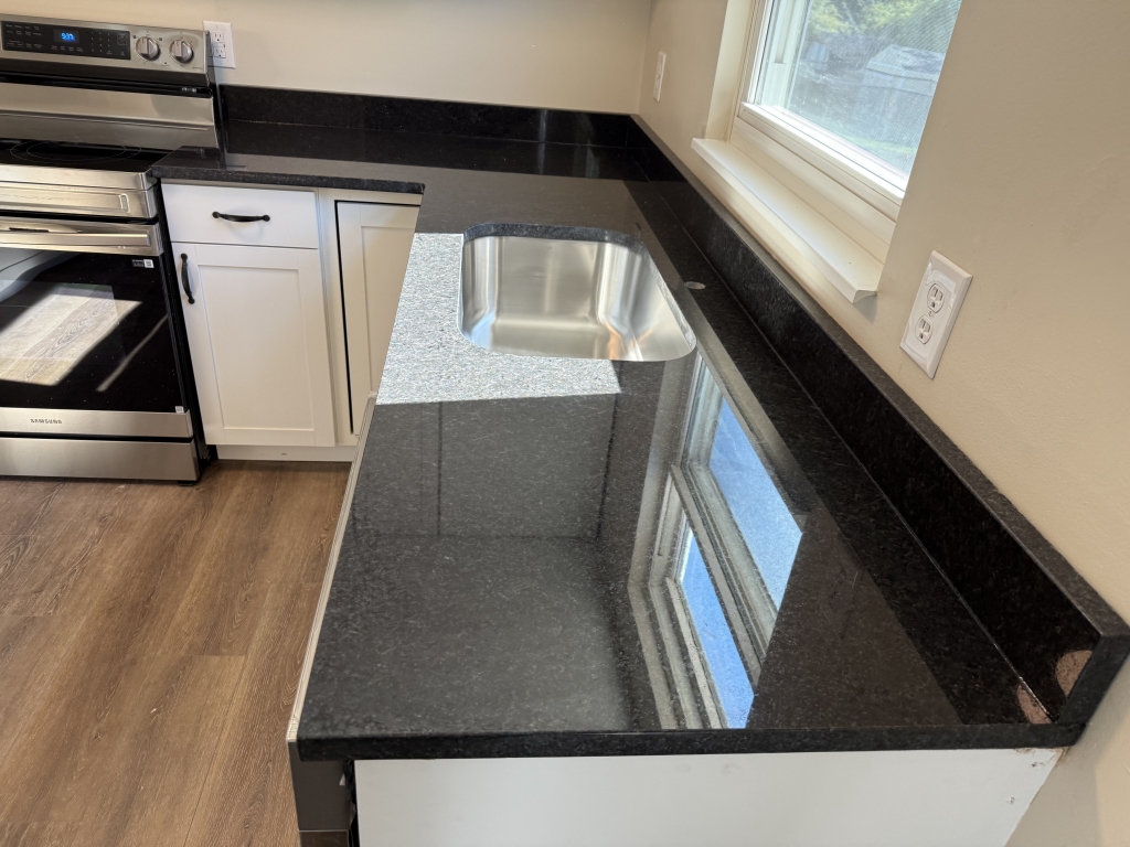 Black Pearl Polished Countertops Dayton