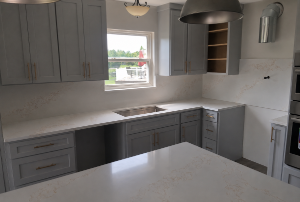 Heart of Gold Qz Countertops Dayton