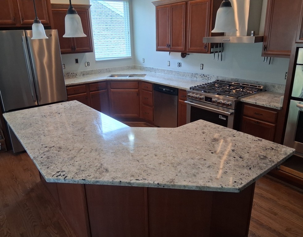 Colonial White Countertops Dayton